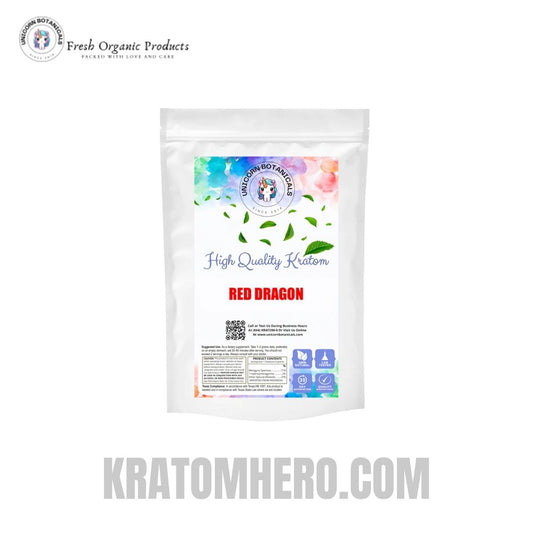 Unicorn Botanicals Red Dragon Kratom Powder