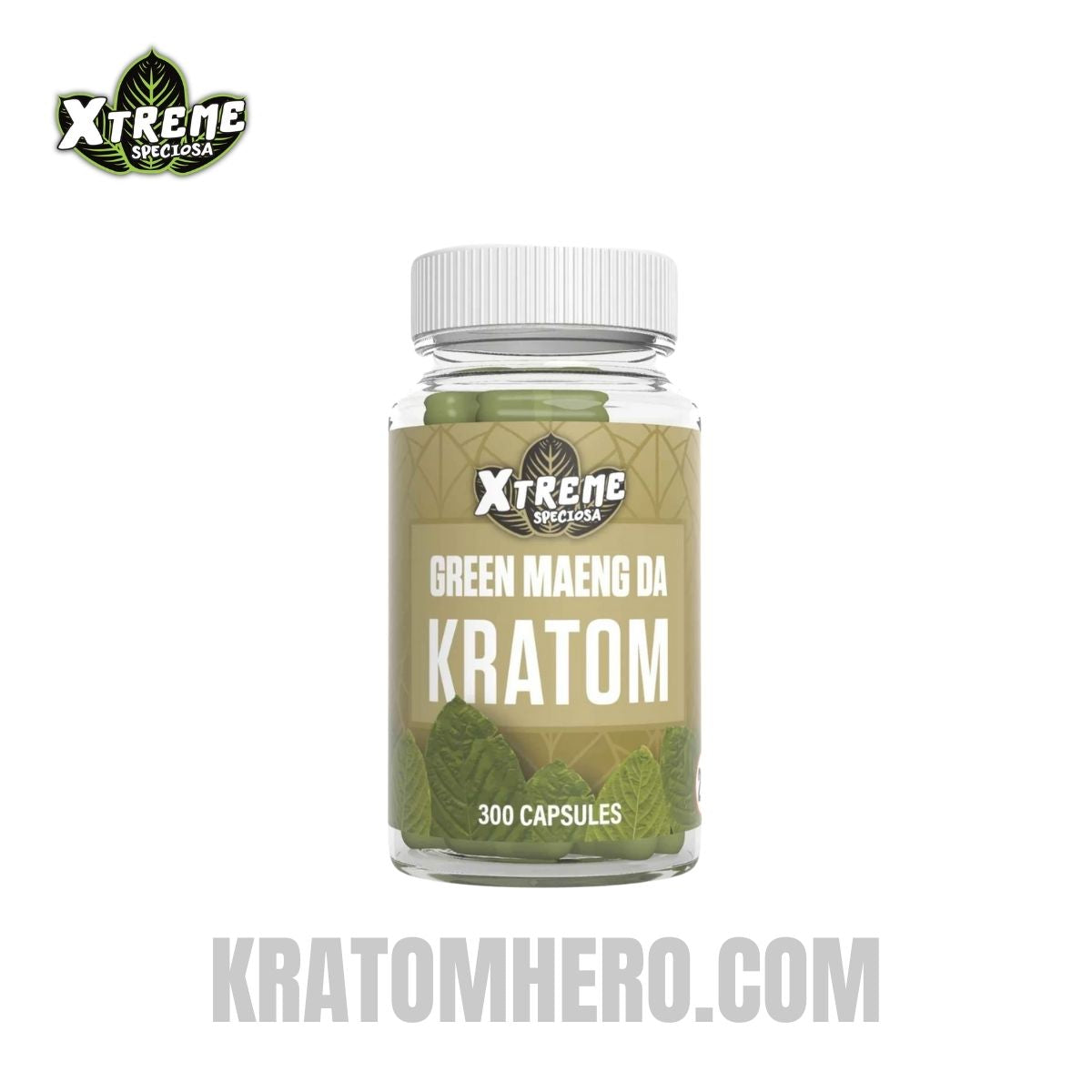 Xtreme Speciosa Green Maeng Da Kratom Capsules