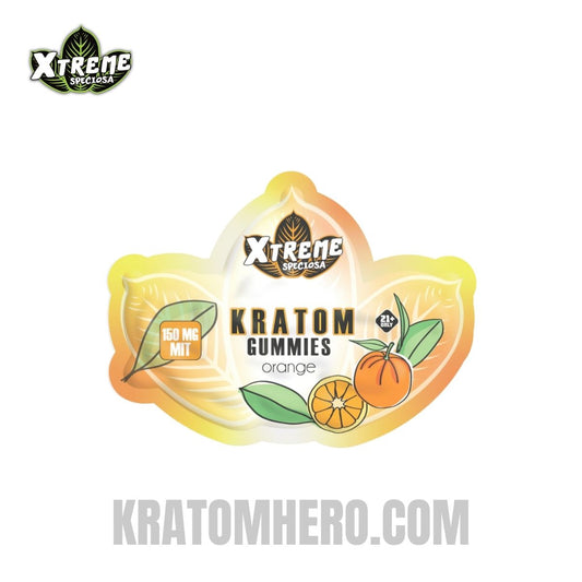 Xtreme Speciosa Orange Kratom Gummies