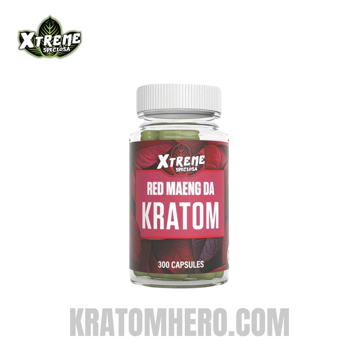 Xtreme Speciosa Red Maend Da Kratom Capsules