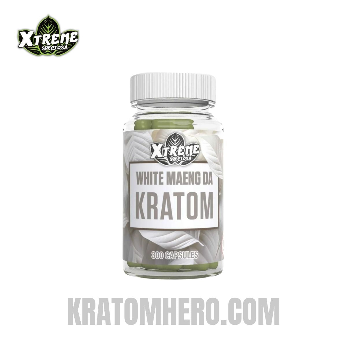 Xtreme Speciosa White Maeng Da Kratom Capsules