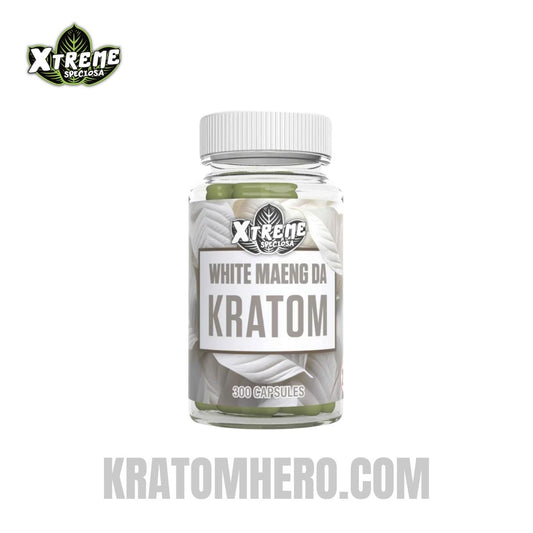 Xtreme Speciosa White Maeng Da Kratom Capsules
