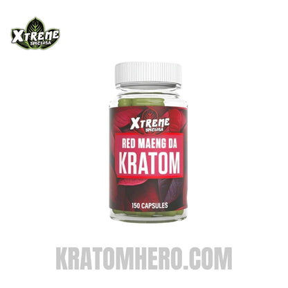 Xtreme Speciosa Red Maend Da Kratom Capsules - 150 Capsules